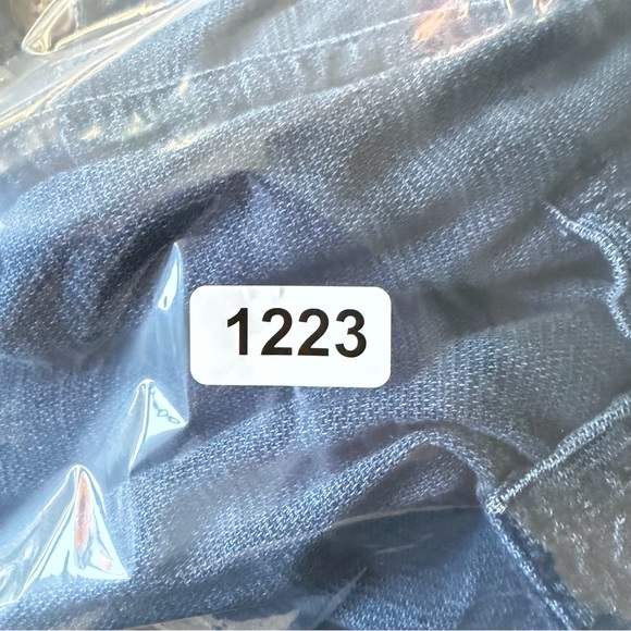 Marine Layer Indigo Archive Sawyer Camp Shirt Size Large 41223 - Picture 13 of 13